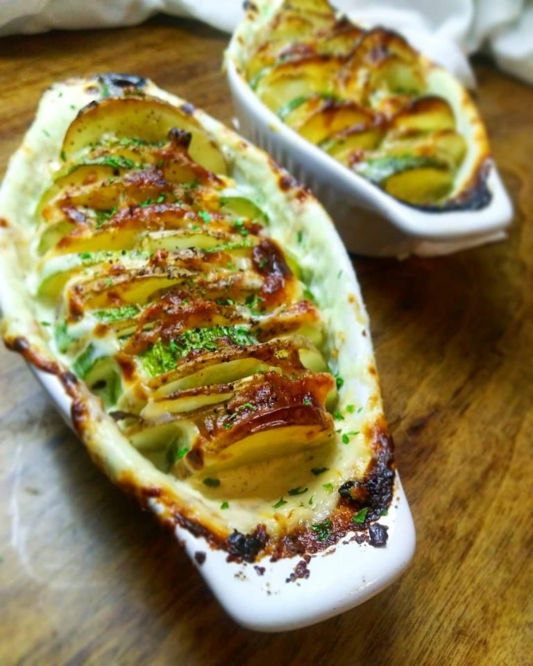 Zucchini and Potato Bake Ladle and Grain